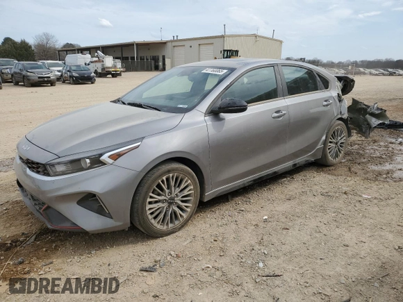 2024 Kia Forte GT-Line with VIN 3KPF54AD5RE691213, listed as a Copart auction lot 47760065 with 19,405 mi miles and Salvage Title. Bid and sale history available at carsss.com. Image 1.