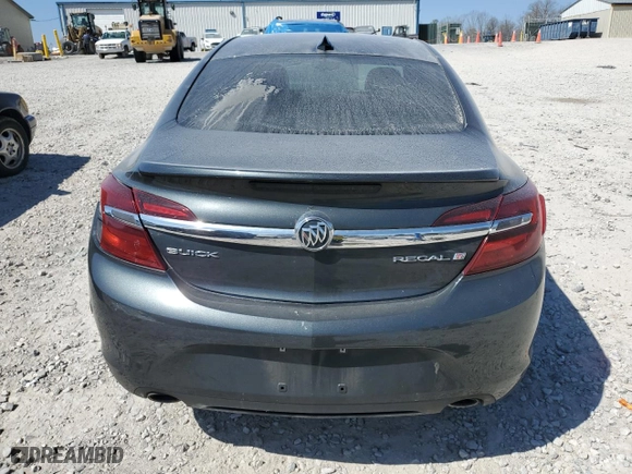 2017 Buick Regal Sport Touring with VIN 2G4GL5EX4H9162638, listed as a Copart auction lot 43456225 with 101,750 mi miles and Salvage Title. Bid and sale history available at carsss.com. Image 6.