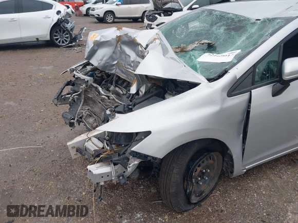 2015 Honda Civic LX with VIN 19XFB2F58FE259113, listed as a IAAI auction lot 42160013 with Not provided miles and . Bid and sale history available at DreamBid. Image 6.