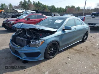 2014 Mercedes-Benz CLA 250 with VIN WDDSJ4EB9EN056350, listed as a IAAI auction lot 42076209 with 108,193 mi miles and . Bid and sale history available at DreamBid. Image 2.
