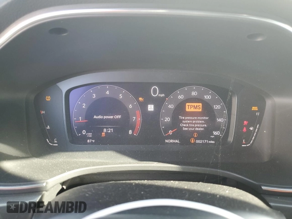 2023 Acura Integra w/A-Spec Package with VIN 19UDE4H34PA002414, listed as a Copart auction lot 73917954 with 2,171 mi miles and Salvage Title. Bid and sale history available at carsss.com. Image 9.