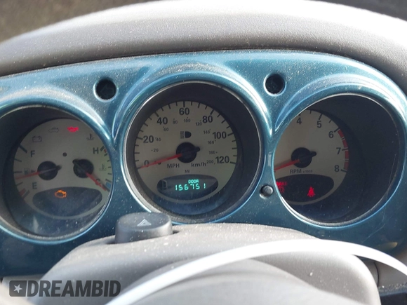 2001 Chrysler PT Cruiser with VIN 3C4FY4BB91T521134, listed as a IAAI auction lot 42588693 with 156,751 mi miles and . Bid and sale history available at DreamBid. Image 7.