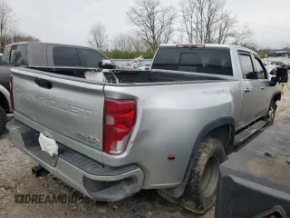 2022 Chevrolet Silverado 3500HD High Country with VIN 1GC4YVEY0NF270579, listed as a Copart auction lot 80861624 with 0 mi miles and Salvage Title. Bid and sale history available at carsss.com. Image 3.