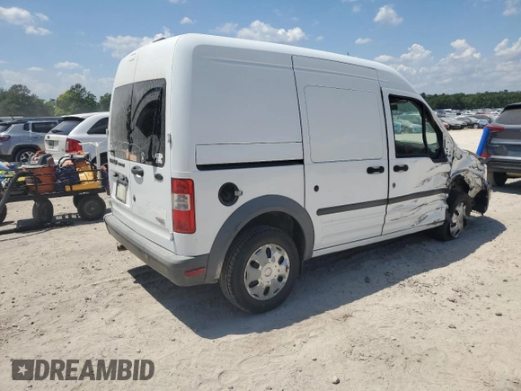 2013 Ford Transit Connect XL with VIN NM0LS7CN6DT142037, listed as a Copart auction lot 54414985 with 134,168 mi miles and Salvage title. Bid and sale history available at DreamBid. Image 3.