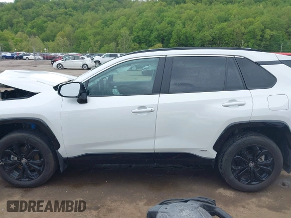 2024 Toyota RAV4 Hybrid SE with VIN 2T3T6RFV3RW066117, listed as a IAAI auction lot 42198742 with 12,352 mi miles and . Bid and sale history available at DreamBid. Image 15.