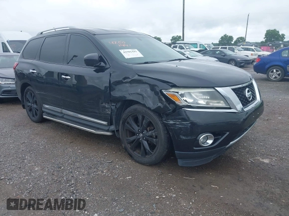 2014 Nissan Pathfinder S with VIN 5N1AR2MMXEC616504, listed as a IAAI auction lot 42501441 with 198,418 mi miles and . Bid and sale history available at DreamBid. Image 1.