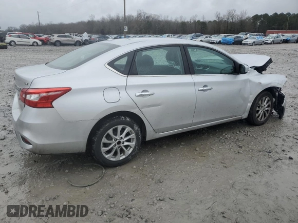2019 Nissan Sentra SV with VIN 3N1AB7APXKL611164, listed as a Copart auction lot 42495555 with 122,062 mi miles and Salvage Title. Bid and sale history available at DreamBid. Image 3.