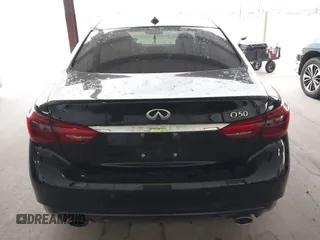 2023 Infiniti Q50 Luxe with VIN JN1EV7BPXPM512588, listed as a IAAI auction lot 41819661 with 30,817 mi miles and . Bid and sale history available at DreamBid. Image 16.