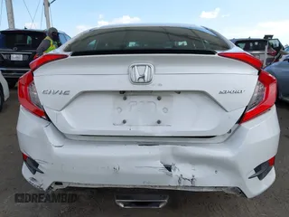 2019 Honda Civic Sedan Sport with VIN 2HGFC2F85KH539451, listed as a IAAI auction lot 42047385 with 312,478 mi miles. Bid and sale history available at carsss.com. Image 6.