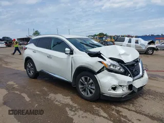 2016 Nissan Murano Platinum z VIN 5N1AZ2MG8GN125799, wystawiony jako IAAI lot #42198613 z przebiegiem 86 649 mil mil oraz . Historia ofert i sprzedaży dostępna na DreamBid. Obrazek 1.