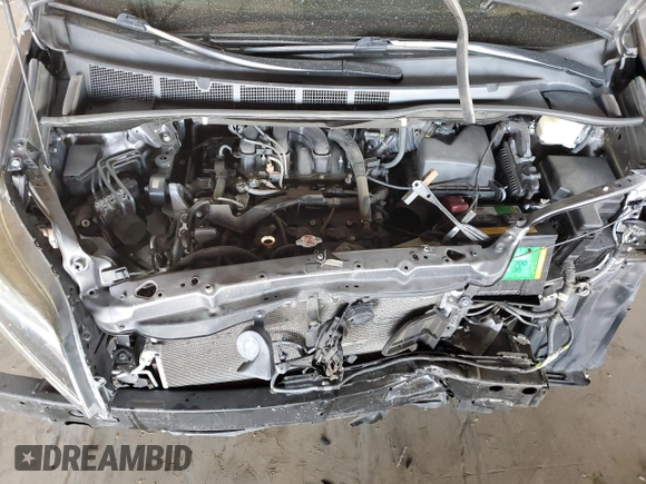 2017 Toyota Sienna SE with VIN 5TDXZ3DC7HS785250, listed as a Copart auction lot 57009695 with 79,691 mi miles and Salvage title. Bid and sale history available at DreamBid. Image 12.