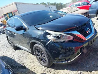 2018 Nissan Murano Platinum with VIN 5N1AZ2MG4JN130201, listed as a IAAI auction lot 41773699 with 92,825 mi miles. Bid and sale history available at carsss.com. Image 1.
