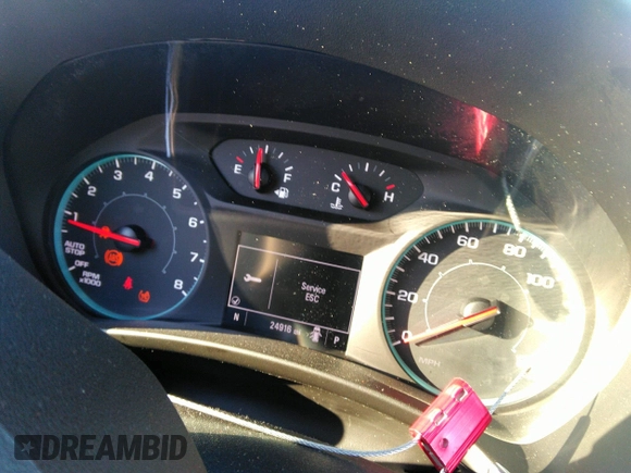 2020 Chevrolet Equinox LS z VIN 3GNAXSEV4LS695457, wystawiony jako IAAI lot #38508738 z przebiegiem 24 916 mil mil oraz . Historia ofert i sprzedaży dostępna na DreamBid. Obrazek 7.