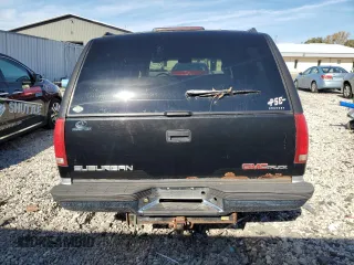 1997 GMC Suburban z VIN 3GKEC16R7VG500916, wystawiony jako Copart lot #76617314 z przebiegiem 271 867 mil mil oraz Nie do naprawy • Non repairable. Historia ofert i sprzedaży dostępna na DreamBid. Obrazek 6.