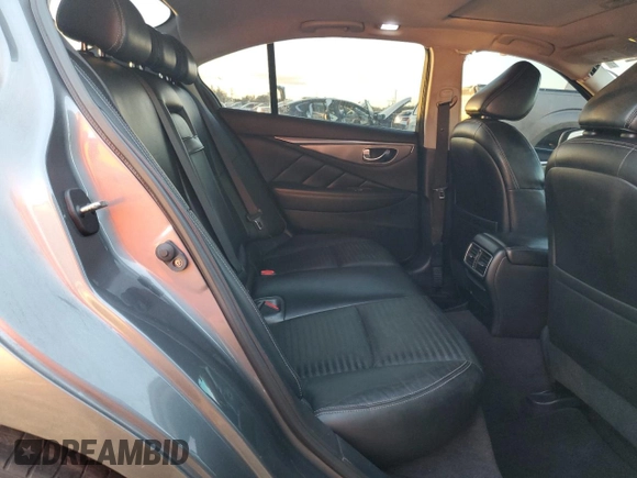 2015 Infiniti Q50 Premium with VIN JN1BV7AP3FM336177, listed as a Copart auction lot 50876135 with 102,126 mi miles and Non Repairable. Bid and sale history available at carsss.com. Image 10.