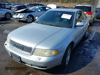 1999 Audi A4 with VIN WAUED28D4XA216156, listed as a IAAI auction lot 41728127 with 181,366 mi miles. Bid and sale history available at carsss.com. Image 2.
