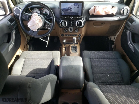 2011 Jeep Wrangler Unlimited Sahara with VIN 1J4BA5H19BL593658, listed as a Copart auction lot 71947684 with 122,323 mi miles and Salvage Title. Bid and sale history available at carsss.com. Image 8.