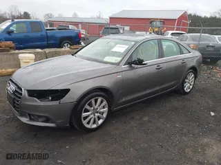 2014 Audi A6 3.0T Premium Plus with VIN WAUFGAFC6EN074012, listed as a IAAI auction lot 41688884 with 133305 miles. Bid and sale history available at carsss.com. Image 18.
