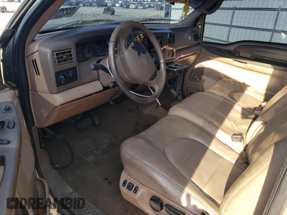 1999 Ford F-250 XL with VIN 1FTNX21F0XEE70963, listed as a Copart auction lot 52294955 with 218,969 mi miles and Salvage title. Bid and sale history available at DreamBid. Image 8.