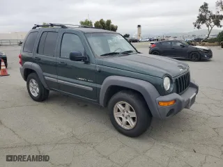 2002 Jeep Liberty Sport with VIN 1J4GL48K32W357377, listed as a Copart auction lot 53203055 with 111,413 mi miles and Clean Title. Bid and sale history available at carsss.com. Image 4.
