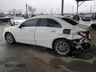 2021 Mercedes-Benz A 220 with VIN W1K3G4EB4MJ268713, listed as a Copart auction lot 44266385 with 54,228 mi miles and Salvage Title. Bid and sale history available at DreamBid. Image 2.