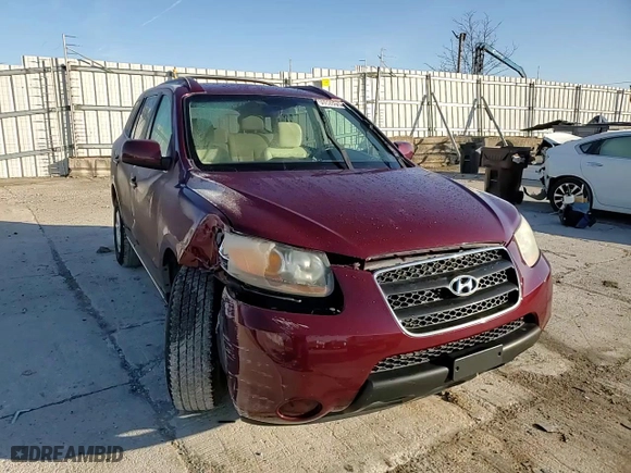 2007 Hyundai Santa Fe GLS with VIN 5NMSG13D47H007634, listed as a Copart auction lot 50028665 with 135,793 mi miles and Salvage Title. Bid and sale history available at carsss.com. Image 12.