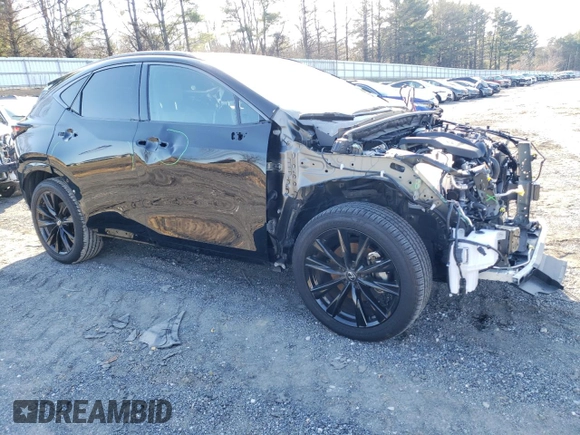 2024 Lexus NX with VIN 2T2KGCEZ5RC050727, listed as a Copart auction lot 85874544 with 11,691 mi miles and Salvage Title. Bid and sale history available at carsss.com. Image 4.