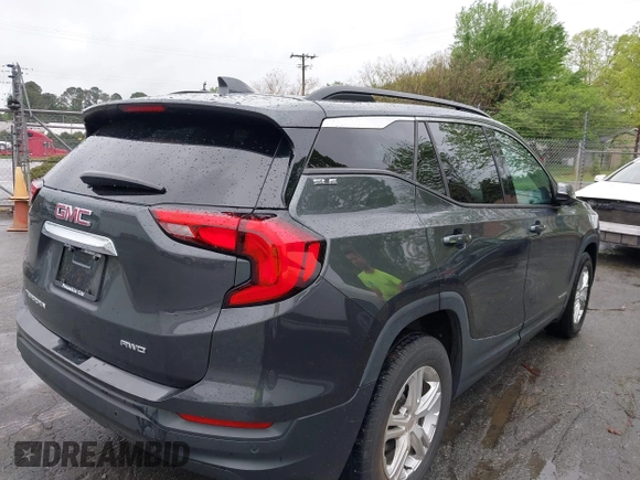 2019 GMC Terrain SLE with VIN 3GKALTEV7KL282200, listed as a IAAI auction lot 41958272 with 94,794 mi miles and . Bid and sale history available at DreamBid. Image 4.