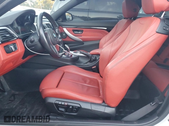 2014 BMW 4 Series 435i with VIN WBA3R1C51EK192330, listed as a Copart auction lot 42523825 with 106,183 mi miles and Salvage Title. Bid and sale history available at carsss.com. Image 7.