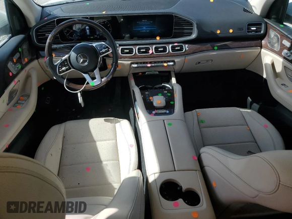 2023 Mercedes-Benz GLS 450 z VIN 4JGFF5KE7PA933683, wystawiony jako Copart lot #45693465 z przebiegiem 39 306 mil mil oraz Szkoda całkowita • Salvage title. Historia ofert i sprzedaży dostępna na DreamBid. Obrazek 8.