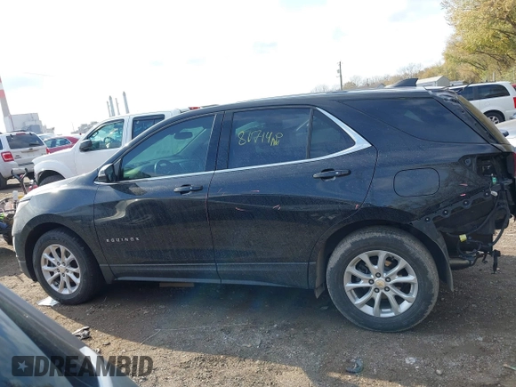 2019 Chevrolet Equinox LT z VIN 2GNAXKEV5K6269208, wystawiony jako IAAI lot #40767176 z przebiegiem 81 717 mil mil oraz . Historia ofert i sprzedaży dostępna na DreamBid. Obrazek 14.