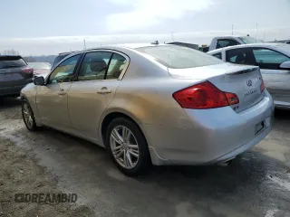 2011 Infiniti G25 x with VIN JN1DV6ARXBM650956, listed as a Copart auction lot 45749273 with 172,781 mi miles and Salvage Title. Bid and sale history available at carsss.com. Image 2.