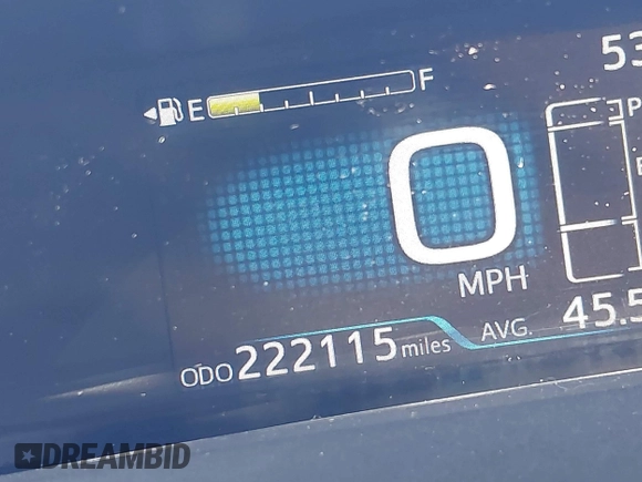 2017 Toyota Prius Two with VIN JTDKBRFU1H3029745, listed as a IAAI auction lot 42091613 with 222,115 mi miles. Bid and sale history available at carsss.com. Image 16.