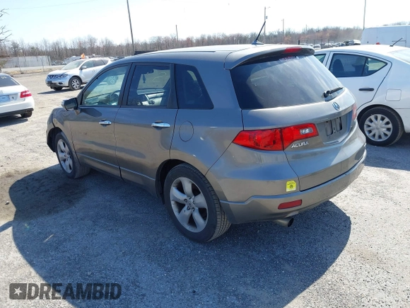 2008 Acura RDX with VIN 5J8TB182X8A001330, listed as a IAAI auction lot 41714122 with 1 mi miles. Bid and sale history available at carsss.com. Image 3.