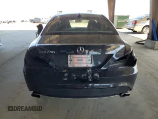2014 Mercedes-Benz CLA 250 with VIN WDDSJ4EB8EN086634, listed as a Copart auction lot 55623495 with 228,185 mi miles and Salvage title. Bid and sale history available at DreamBid. Image 6.