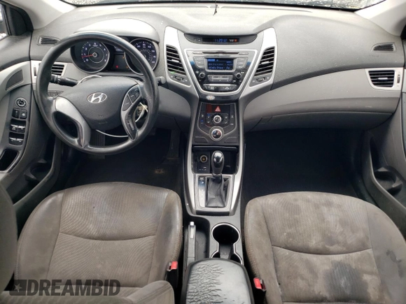 2016 Hyundai Elantra SE with VIN 5NPDH4AE7GH722283, listed as a Copart auction lot 51063485 with 128,892 mi miles and Salvage Title. Bid and sale history available at carsss.com. Image 8.