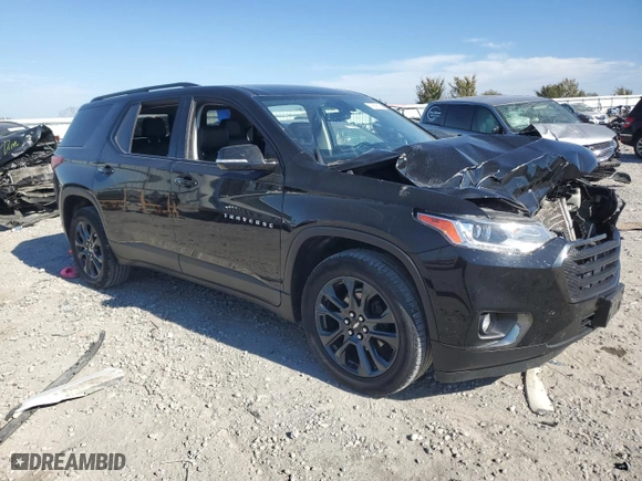 2019 Chevrolet Traverse RS with VIN 1GNERJKX2KJ197513, listed as a Copart auction lot 76893184 with 127,101 mi miles and Salvage Title. Bid and sale history available at carsss.com. Image 4.
