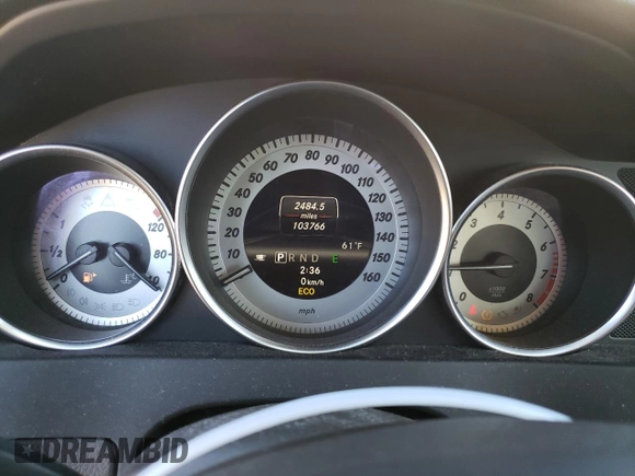 2013 Mercedes-Benz C 300 Sport with VIN WDDGF8AB1DG079449, listed as a Copart auction lot 48121915 with 103,766 mi miles and Clean Title. Bid and sale history available at DreamBid. Image 9.