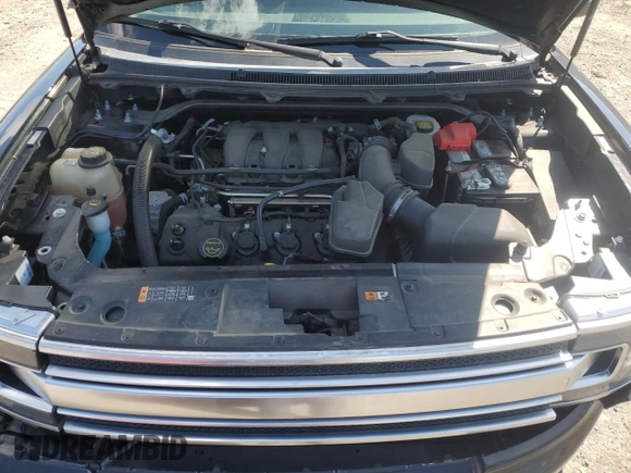 2017 Ford Flex Limited with VIN 2FMHK6D83HBA12052, listed as a Copart auction lot 52321255 with 54,449 mi miles and Salvage Title. Bid and sale history available at carsss.com. Image 12.