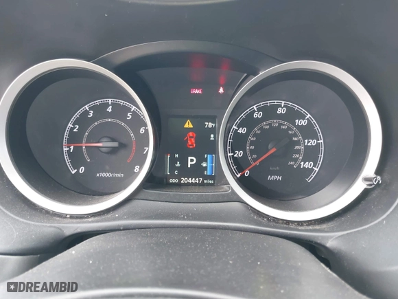 2015 Mitsubishi Lancer ES with VIN JA32U2FU4FU008377, listed as a IAAI auction lot 42124216 with 204,447 mi miles. Bid and sale history available at carsss.com. Image 7.