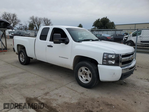 2011 Chevrolet Silverado 1500 Work Truck with VIN 1GCRCPEA6BZ184982, listed as a Copart auction lot 44822645 with 224,428 mi miles and Salvage Title. Bid and sale history available at DreamBid. Image 4.