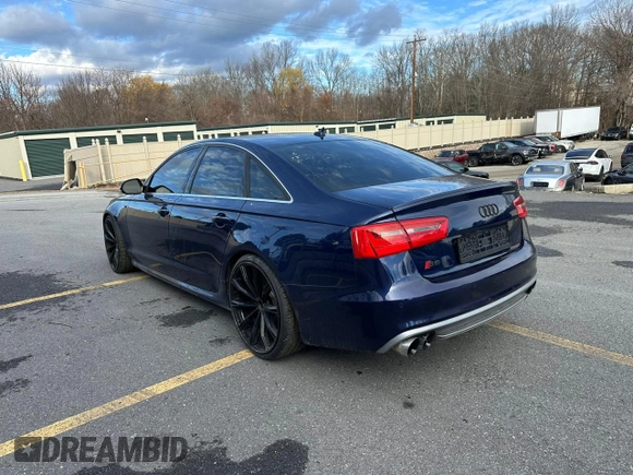 2013 Audi S6 Prestige with VIN WAUF2AFC1DN084170, listed as a Copart auction lot 83120554 with 109,951 mi miles and Clean Title. Bid and sale history available at carsss.com. Image 2.