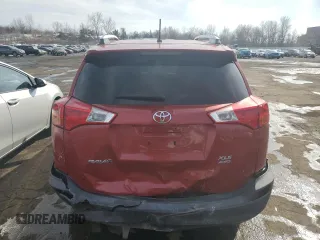 2013 Toyota RAV4 XLE with VIN JTMRFREVXDD003310, listed as a Copart auction lot 46533495 with 179,888 mi miles and Salvage Title. Bid and sale history available at carsss.com. Image 6.