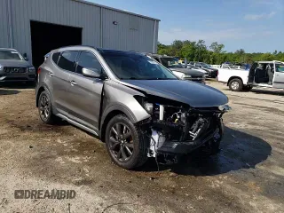 2017 Hyundai Santa Fe Ultimate with VIN 5XYZW4LA0HG483416, listed as a Copart auction lot 51505655 with 140,022 mi miles and Salvage title. Bid and sale history available at DreamBid. Image 15.