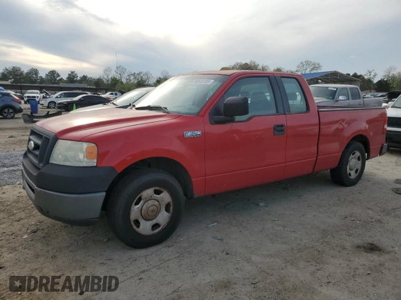 2006 Ford F-150 STX with VIN 1FTRX12W46NB44060, listed as a Copart auction lot 50545185 with 287,447 mi miles and Clean Title. Bid and sale history available at carsss.com. Image 1.
