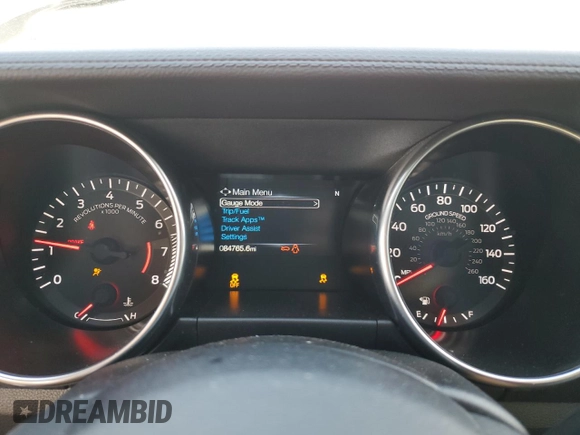 2020 Ford Mustang EcoBoost with VIN 1FA6P8TH1L5176526, listed as a Copart auction lot 84819334 with 84,765 mi miles and Salvage Title. Bid and sale history available at carsss.com. Image 9.