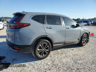 2022 Honda CR-V EX-L with VIN 7FARW1H89NE017592, listed as a Copart auction lot 48593195 with 92,002 mi miles and Non Repairable. Bid and sale history available at carsss.com. Image 3.