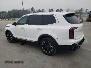 2024 Kia Telluride SX X-Pro with VIN 5XYP5DGC4RG544175, listed as a Copart auction lot 48980245 with 14,624 mi miles and Salvage title. Bid and sale history available at DreamBid. Image 2.