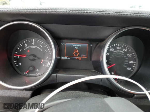 2019 Ford Mustang GT with VIN 1FA6P8CF5K5167812, listed as a Copart auction lot 47606065 with 49,386 mi miles and Salvage Title. Bid and sale history available at DreamBid. Image 9.