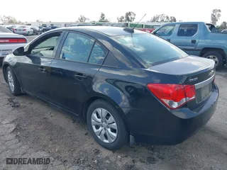 2015 Chevrolet Cruze LS with VIN 1G1PA5SG2F7164605, listed as a IAAI auction lot 41906950 with 119,161 mi miles. Bid and sale history available at carsss.com. Image 3.